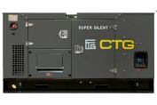 Дизельный генератор CTG 55SD в кожухе с АВР