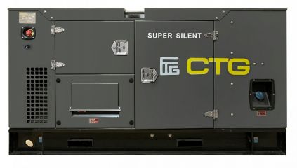 Дизельный генератор CTG 220SD в кожухе с АВР