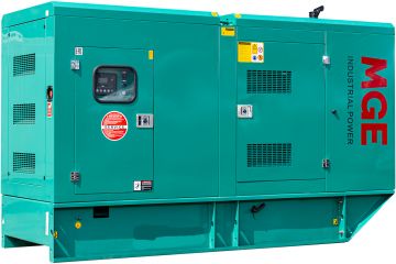 Дизельный генератор MGE P300CS в кожухе с АВР