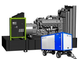Дизельный генератор Pramac GSW 665 M 400V
