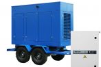 ТСС ЭД-520-Т400-2РПМ9 (ЕТС-1) в погодозащитном кожухе на прицепе с АВР