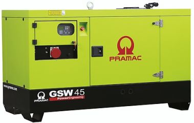 Дизельный генератор Pramac GSW 45 Y 208V