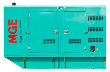 Дизельный генератор MGE P450CS в кожухе с АВР
